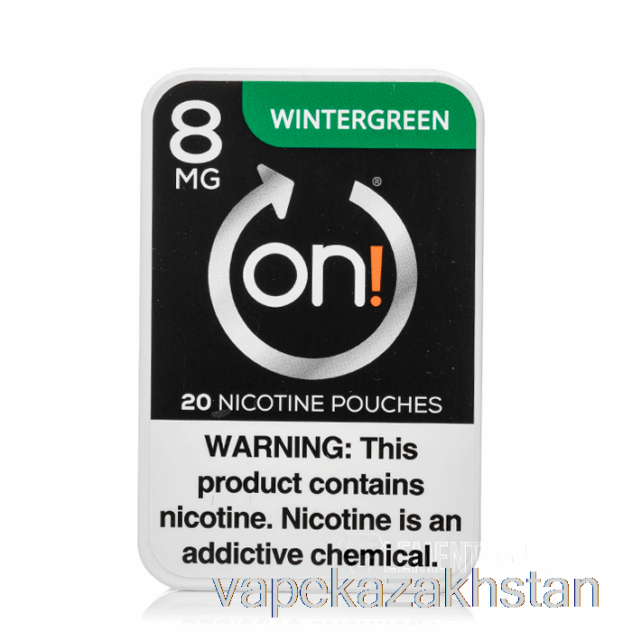 Vape Smoke ON! Nicotine Pouches - WINTERGREEN 8mg